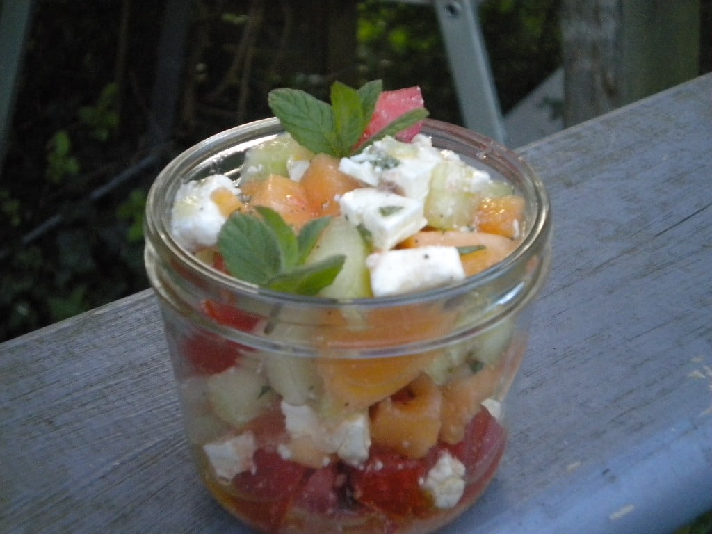 salade de melon à la féta